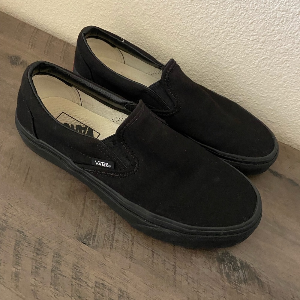 Black Vans Asher Skate Shoes